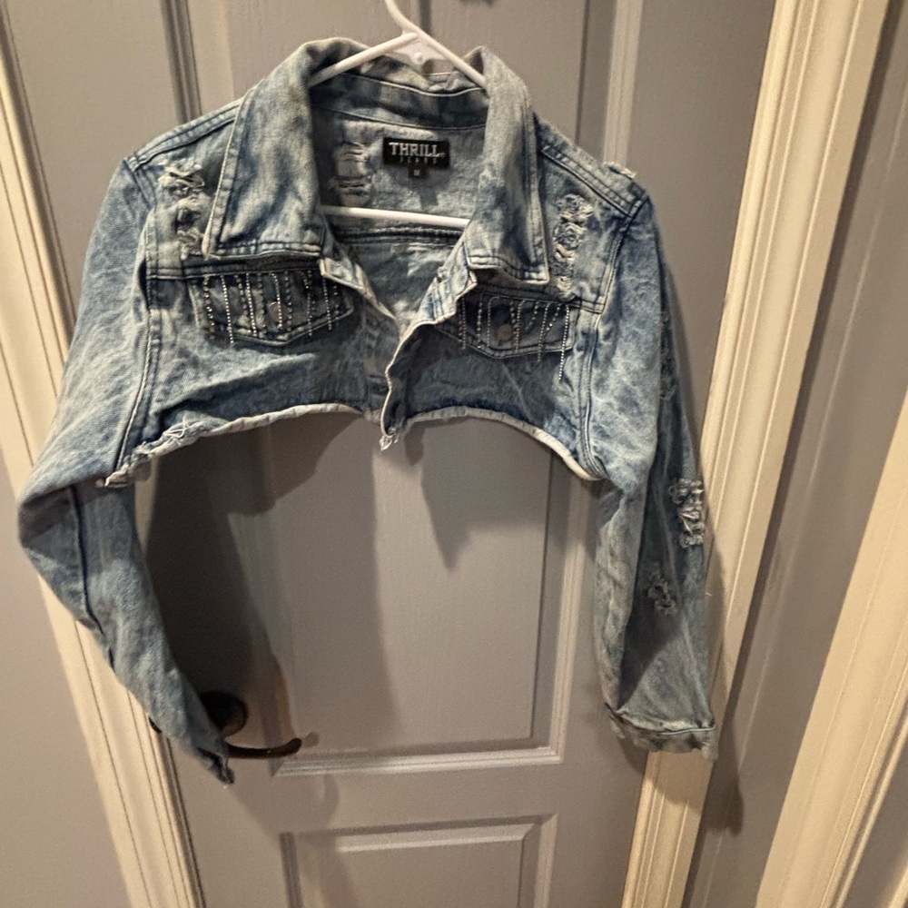 Thrill Light Blue Denim Jacket